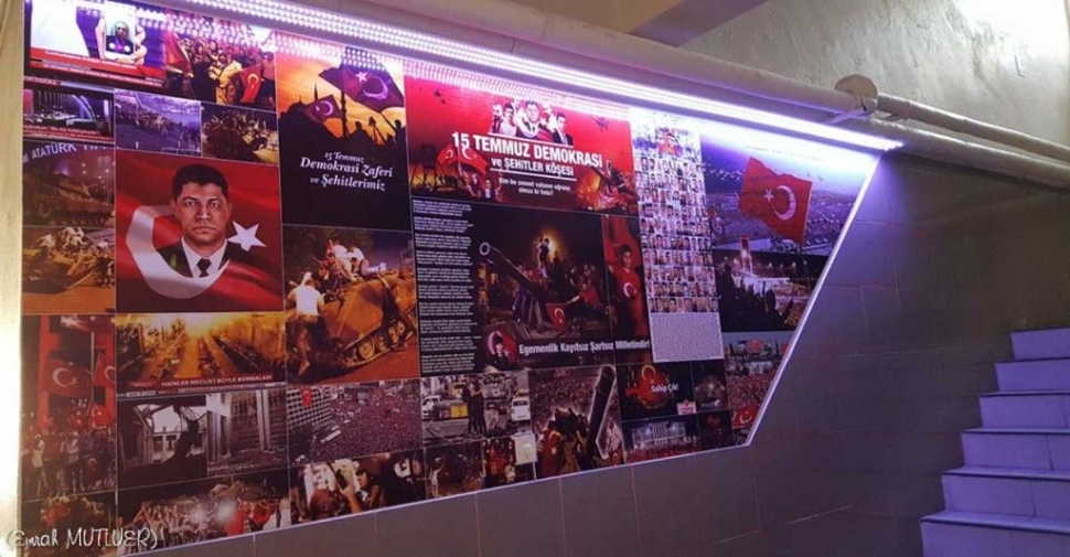Üsküp Atatürk İlkokulu 15 Temmuz Köşesi Tasarımı