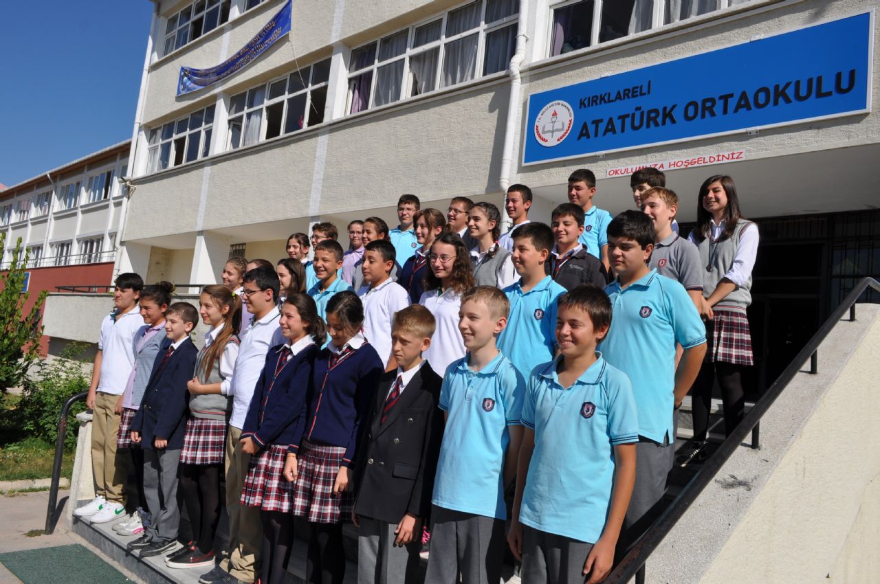 Kırklareli Atatürk Ortaokulu 8D sınıfı Yıl 2012