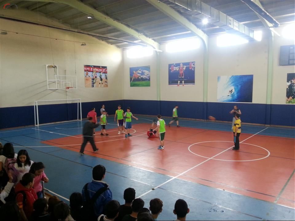 Öğretmenlerimiz ile Basketbol Takımı Arasındaki Maç