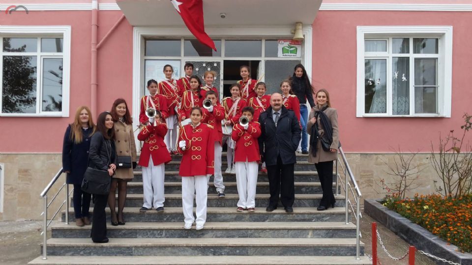 Üsküp Atatürk Ortaokulu'nda Cumhuriyet Coşkusu