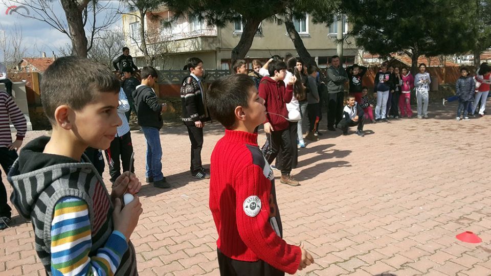 Üsküp Atatürk Ortoakulu'nda Nevruz Etkinlikleri