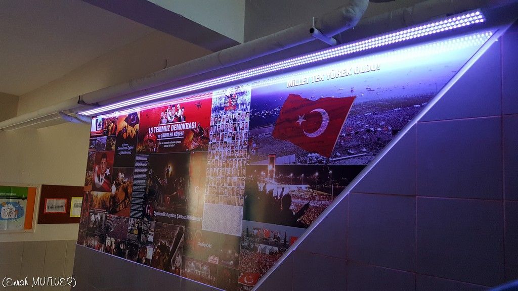 Üsküp Atatürk İlkokulu 15 Temmuz Köşesi Tasarımı